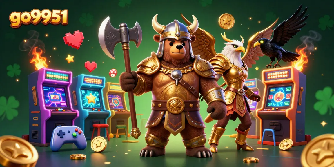 Engage in exhilarating gambling at go9951 with vibrant characters and dynamic gaming elements.