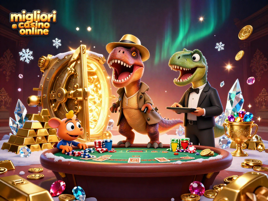 I migliori casino online offrono scenari spettacolari con personaggi preistorici al tavolo da blackjack.