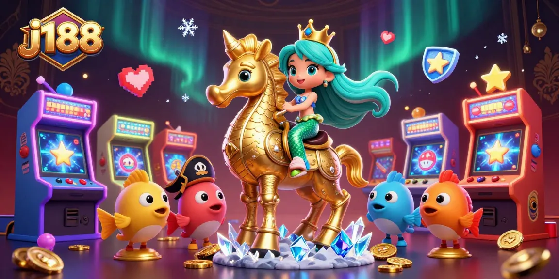 Experience the thrilling adventures at j188 with a vibrant casino atmosphere, featuring colorful characters and dynamic game elements.