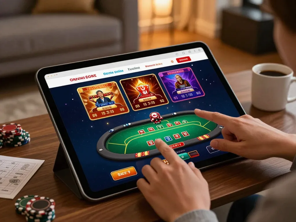 Engaging online gaming experience on xin88, showcasing modern interface and relaxed atmosphere.