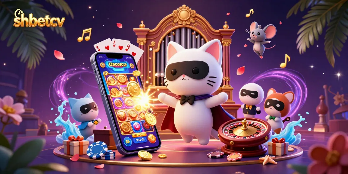 Engage in thrilling gameplay with shbetcv while enjoying vibrant casino elements like golden coins and slot games.