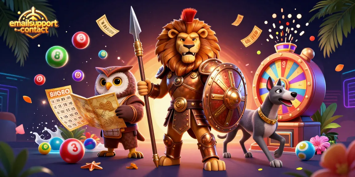 Engage with emailsupport-contact for thrilling action in colorful lottery scenes.