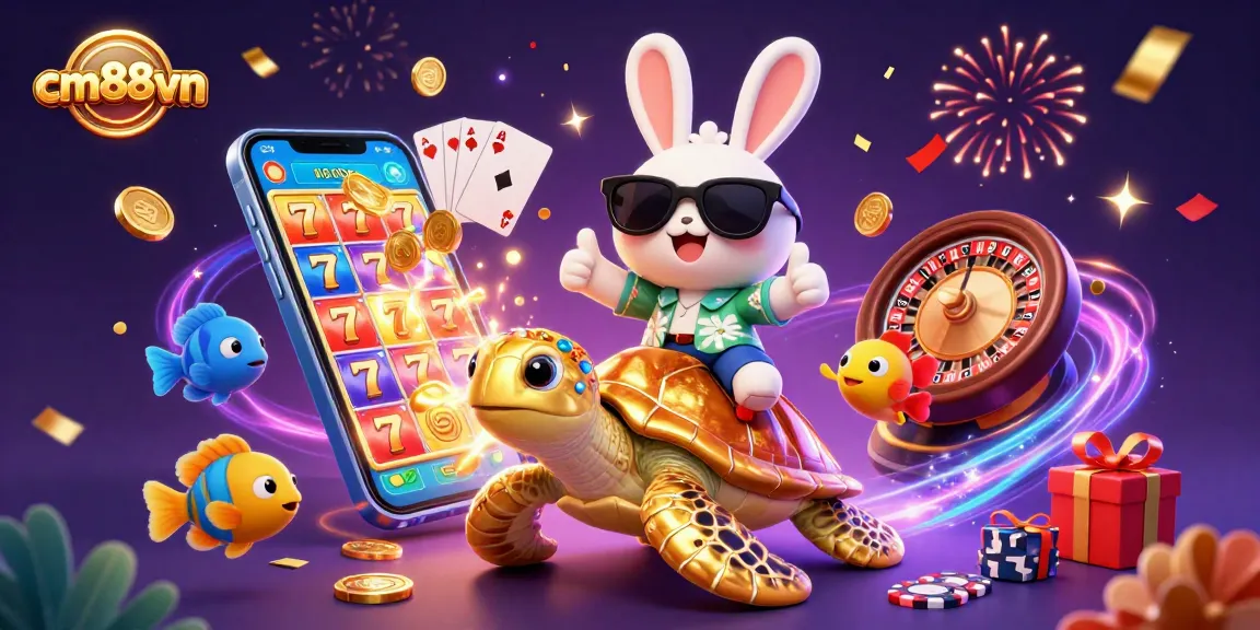 Spin to win with cm88vn's vibrant slot games and exciting casino adventures!