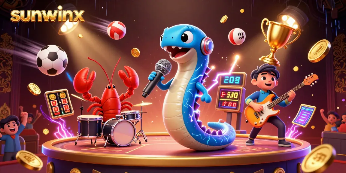 Experience high-energy gameplay with sunwinx at an underwater casino, featuring dynamic gaming characters.