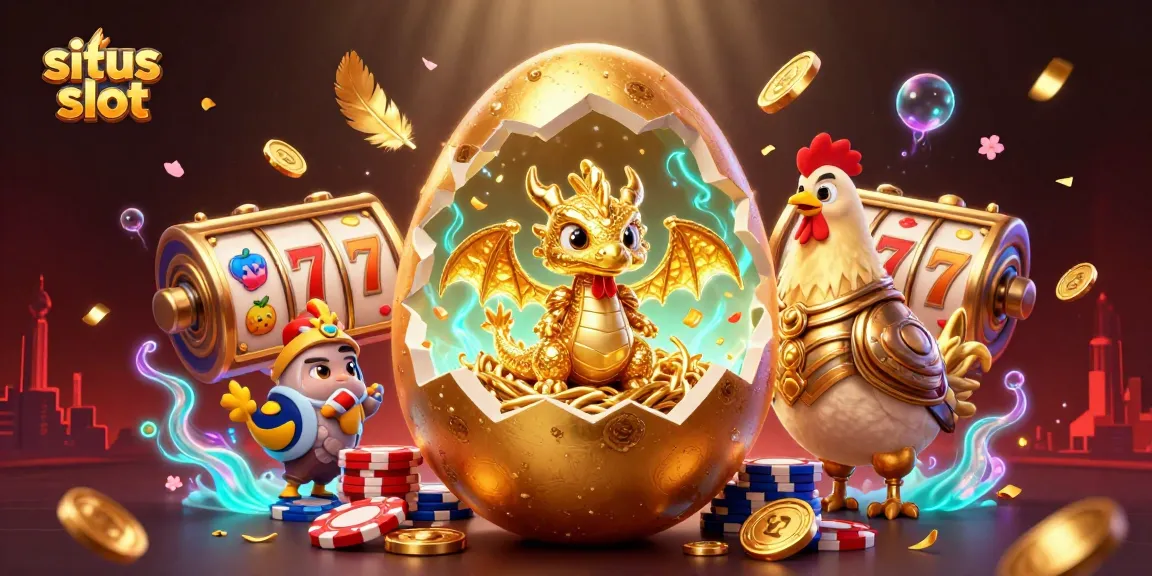 Menggali pengalaman bermain situs slot dengan simbol keberuntungan dan karakter menarik dalam ilustrasi 3D.