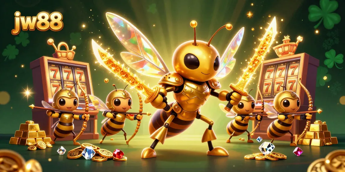 Engage in spectacular jackpots and excitement with jw88's rich casino illustration.