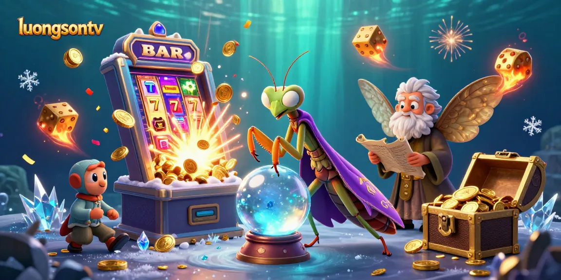 Experience live sports betting excitement on luongsontv with vibrant casino visuals and engaging characters.