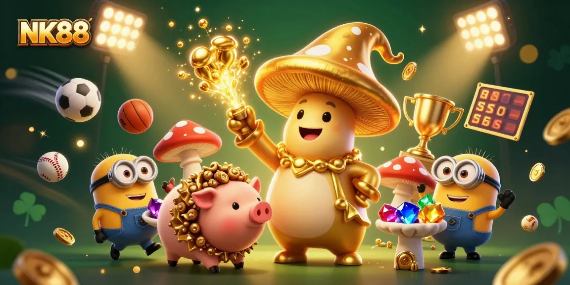 Engage with thrilling sports magic at NK88's vibrant online casino experience.