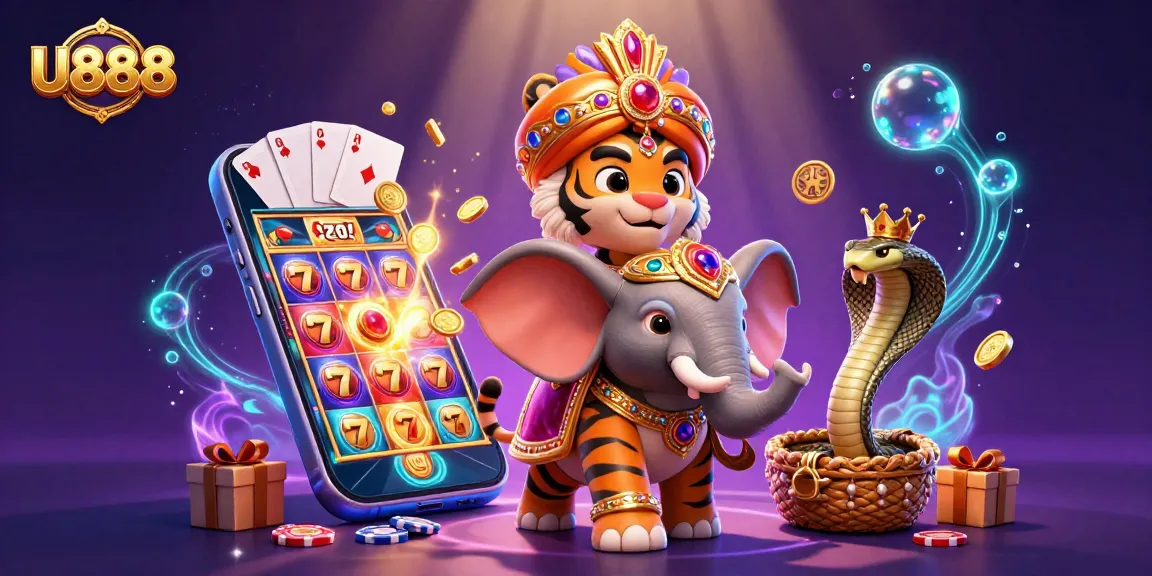 Engage in thrilling slot games at U888, featuring dazzling visuals and rewarding experiences.