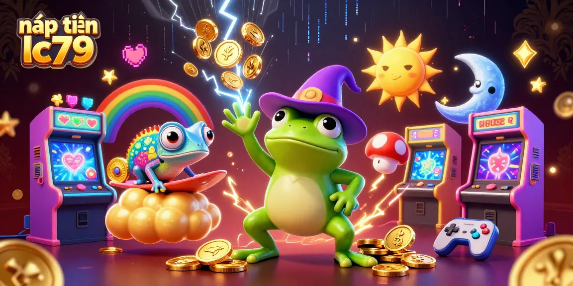Chơi game hấp dẫn với nạp tiền lc79 và nhận thưởng từ bảo bối vàng trong không gian kỳ diệu.