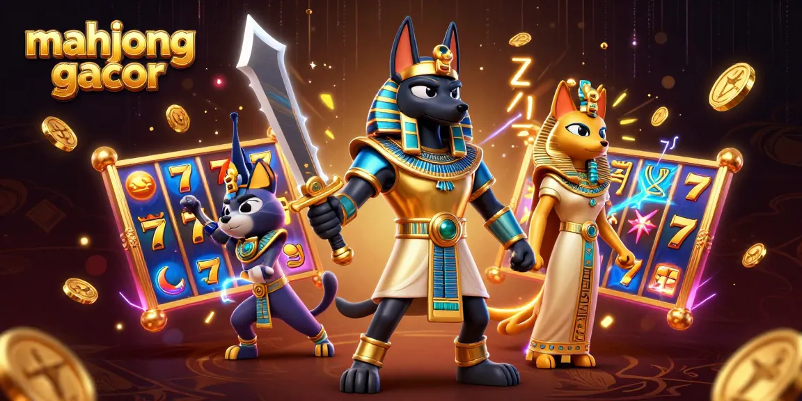 Engage with mahjong gacor slot adventures featuring spinning reels and dynamic characters.
