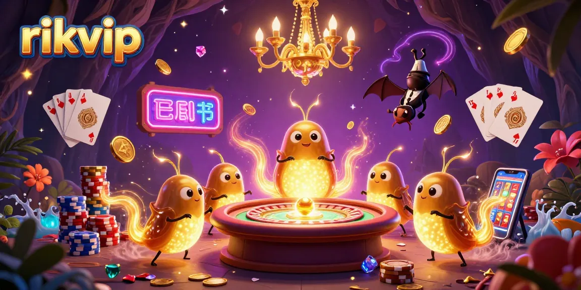Engage with rikvip's thrilling gaming experience featuring vivid characters and dynamic casino elements.