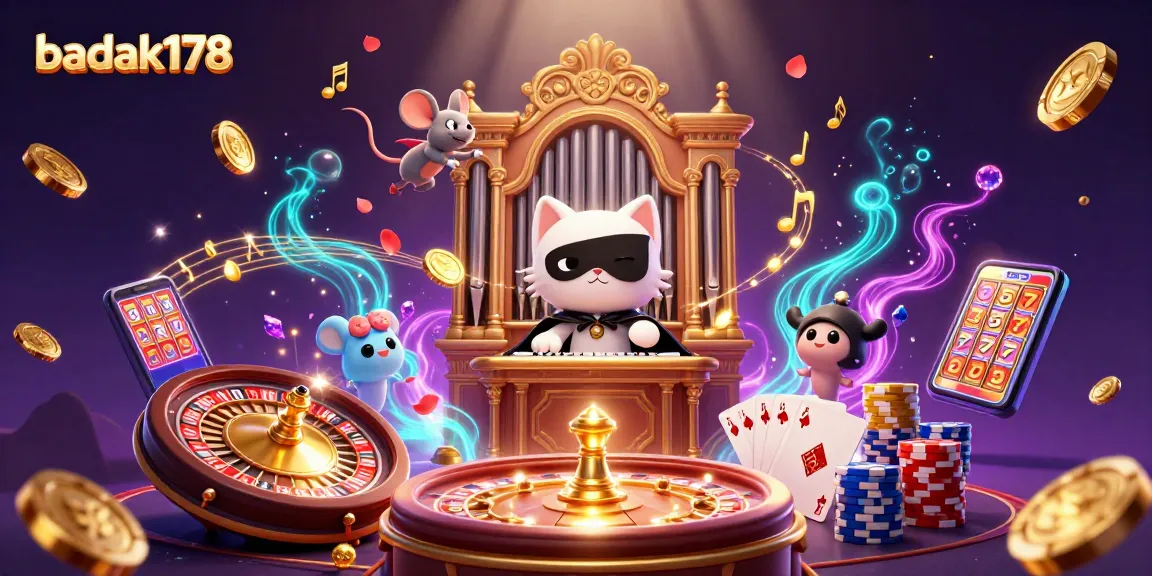 Experience thrilling gameplay with badak178 in an ultra-detailed casino scene highlighting excitement and adventure.