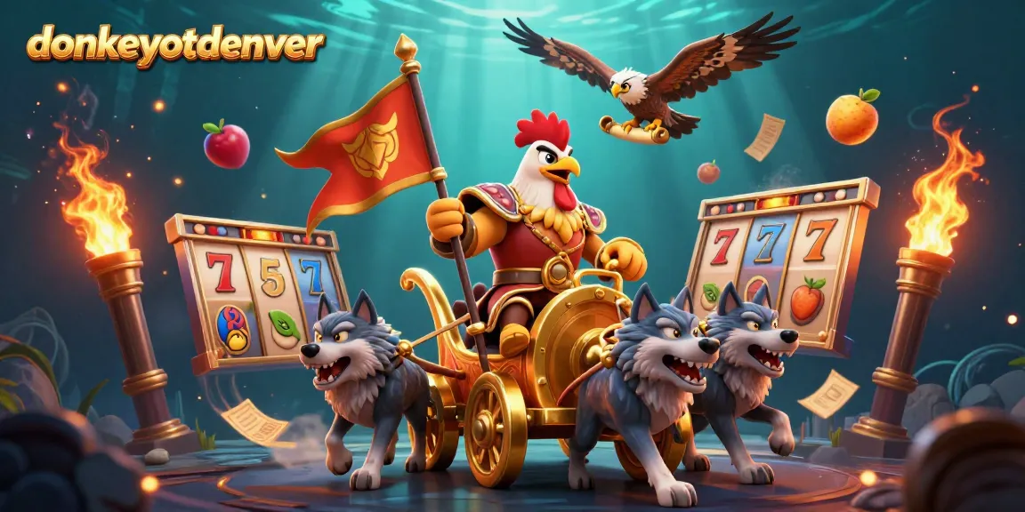 Experience the excitement of donkeyotdenver with dynamic slot reels and jackpot symbols in action.