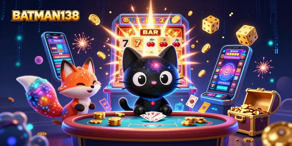 BATMAN138 menarik perhatian dengan permainan slot online dan jackpot yang menggiurkan.