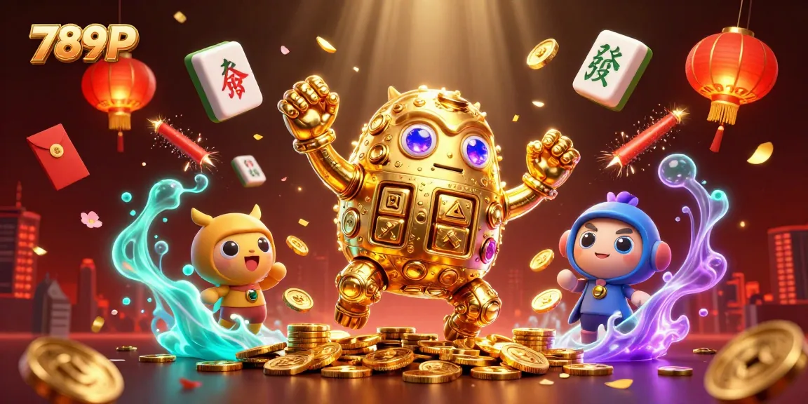 Engage with 789P's exciting casino world featuring an ancient golem and vibrant gambling elements.