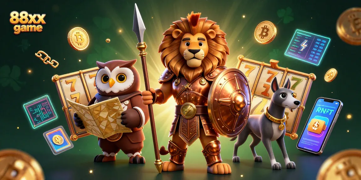 Engage with the thrilling 88xx game through vibrant action and detailed casino elements.