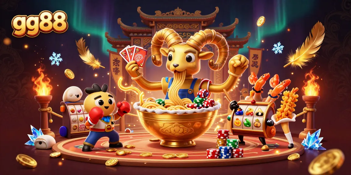 Experience the thrill of gg88 casino with dynamic characters dealing cards and vibrant gaming elements.