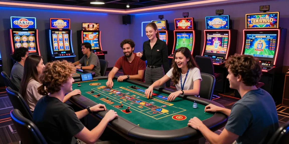 Engaging gaming experience at https://79club.dev/ with players enjoying live casino, slots, and sports betting in a vibrant environment.