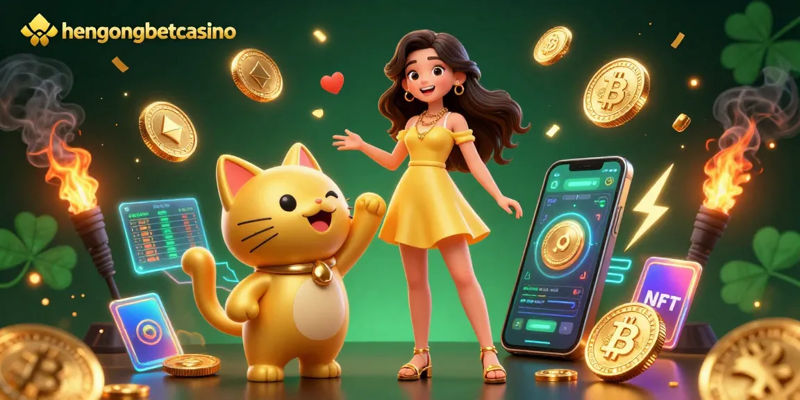 Experience exciting wins with hengongbetcasino featuring lively characters and crypto elements.