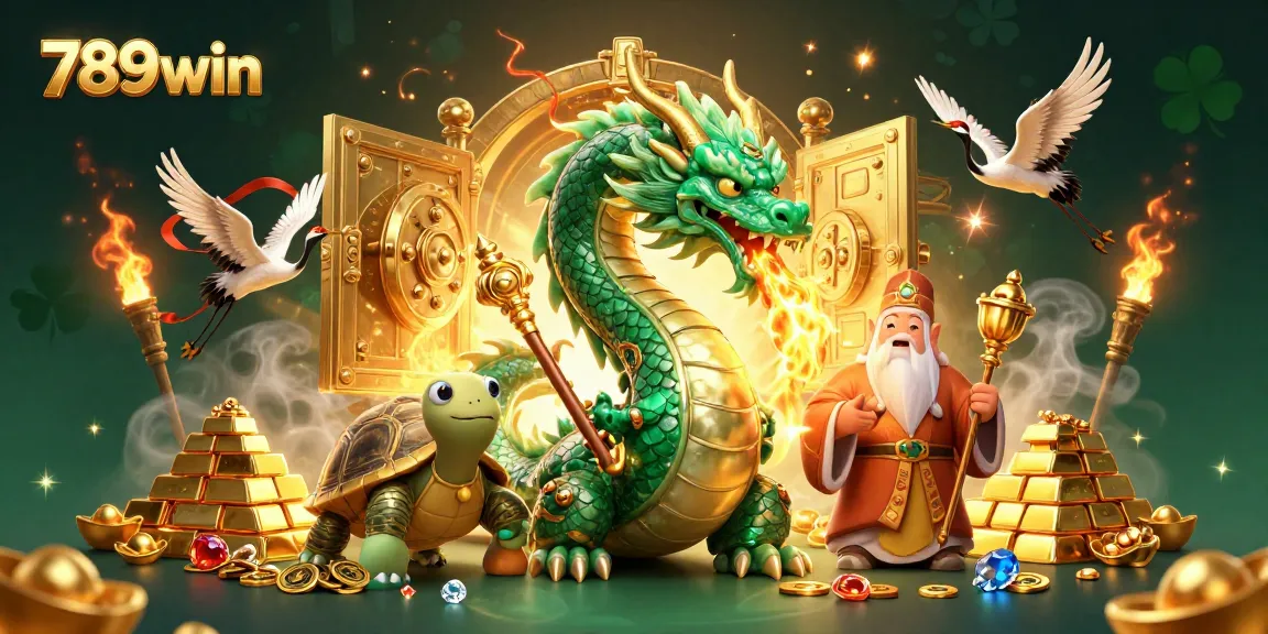 Experience thrilling moments with 789win's gaming adventures featuring legendary creatures and treasures.