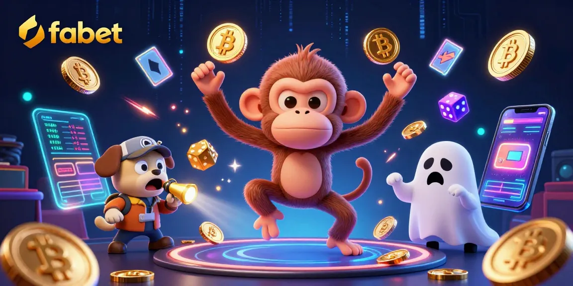Watch the fabet casino come alive with a playful ghost and crypto treasures!