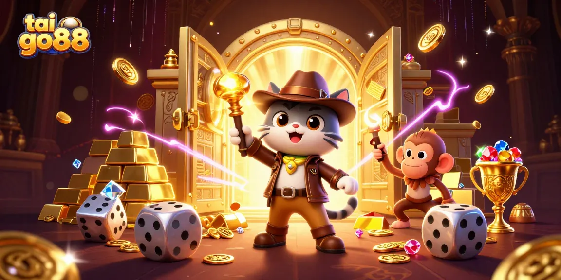 Experience tai go88 and relish the excitement of uncovering golden artifacts amid casino treasures.