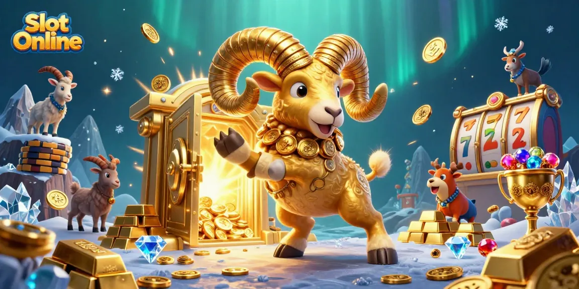 Spin the reels for jackpots with vibrant Slot Online treasures in a fantastical casino setting.