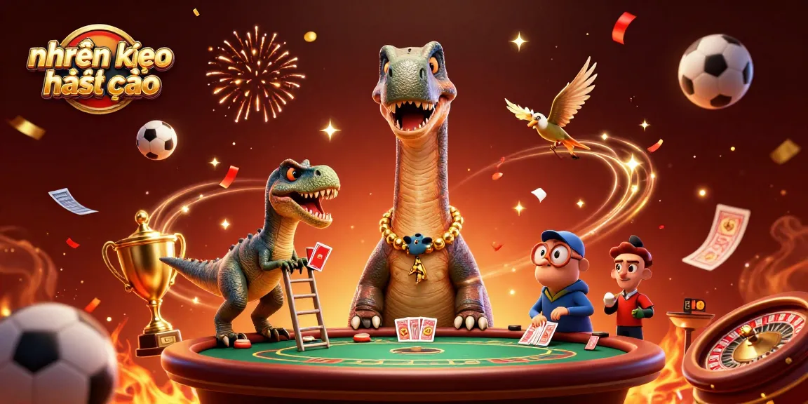 Engage with nhận định kèo nhà cái insights, featuring a thrilling sports betting scene with vibrant 3D elements.