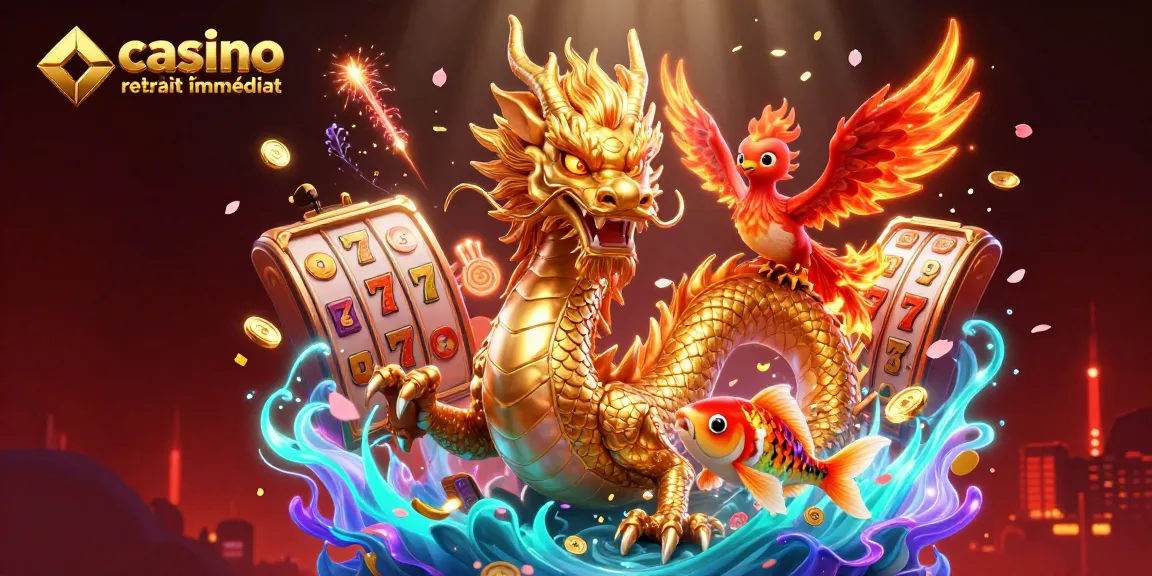 Venez profiter de gains avec le meilleur casino en ligne retrait immédiat, illustrant chance et rapidité.