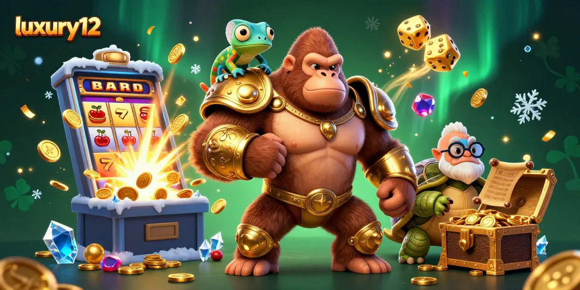 Experience the thrill of winning with luxury12 in this vibrant casino scene.