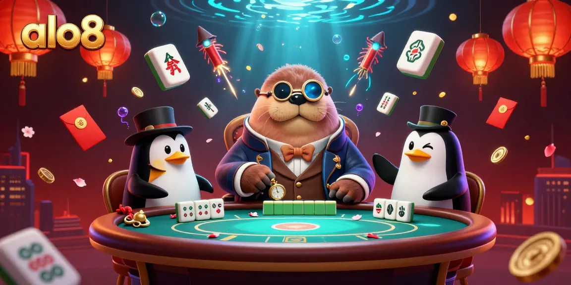 Play poker underwater with the charming alo8 walrus against a glowing backdrop while winning big!