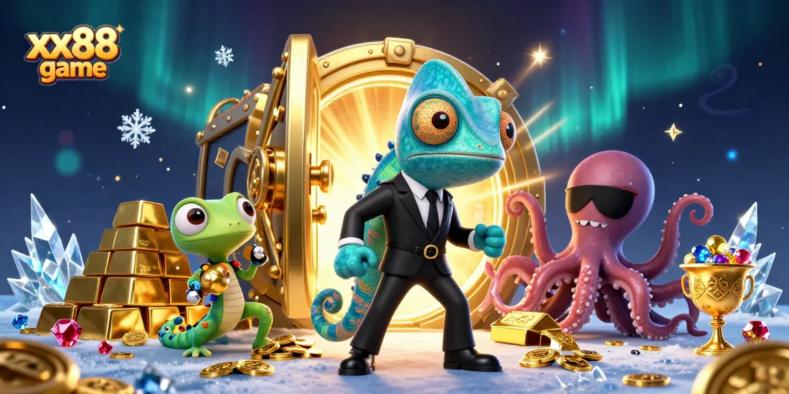 Experience exhilarating gameplay in xx88 game with vibrant characters and treasures from the casino world.