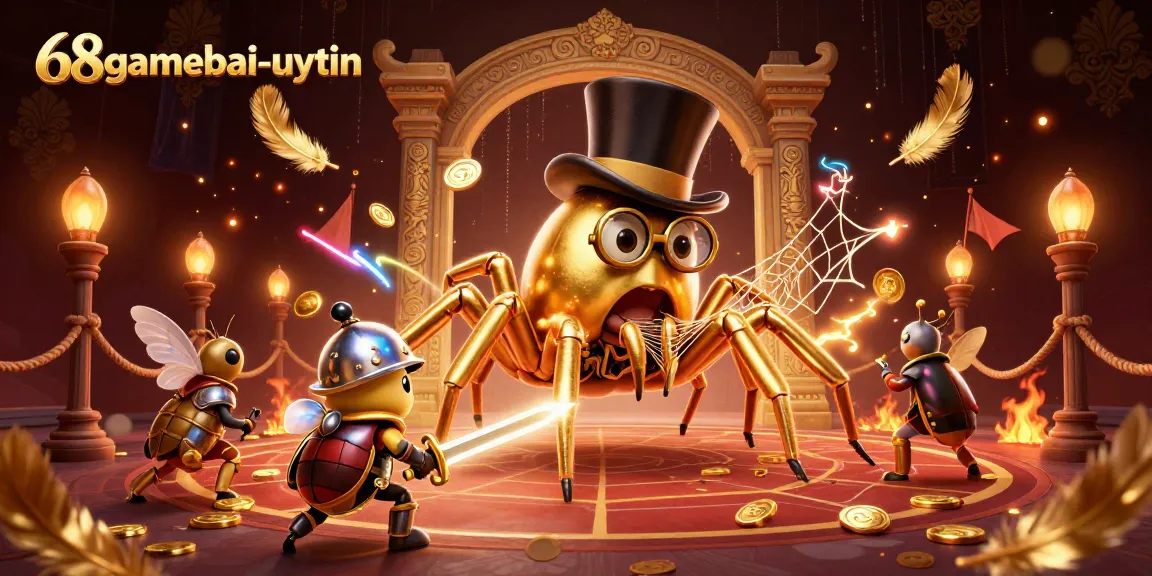 Experience thrilling gaming with 68gamebai-uytin, featuring stunning visuals and immersive characters in a vibrant casino setting.
