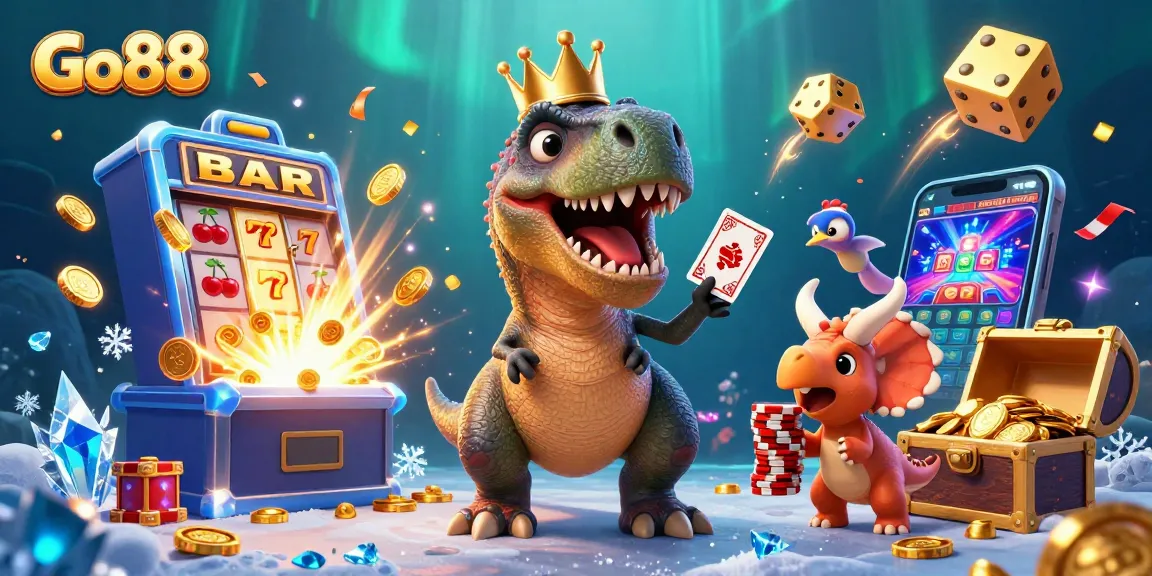 Engage in thrilling games at Go88 with dazzling slot machines and vibrant graphics.