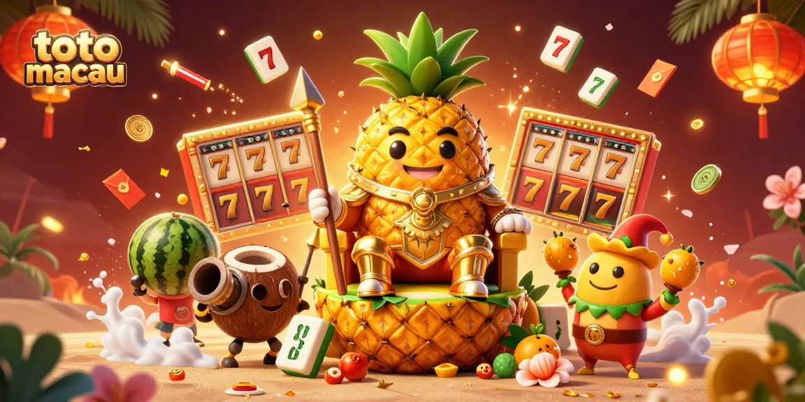 Menghasilkan kemenangan di toto macau dengan karakter kasino 3D yang meriah dan penuh warna.