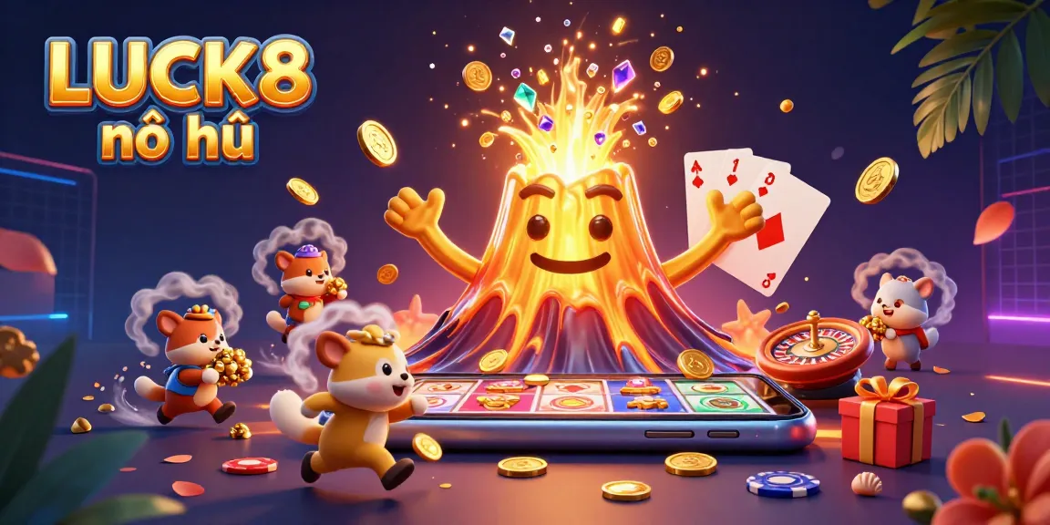 Experience the thrill of LUCK8 nổ hũ with vibrant slot games and treasure-filled adventures.