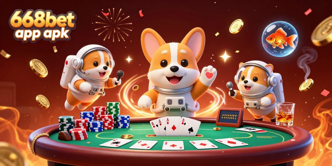 Experience thrilling gameplay with 668bet app apk, featuring exciting space casino elements.