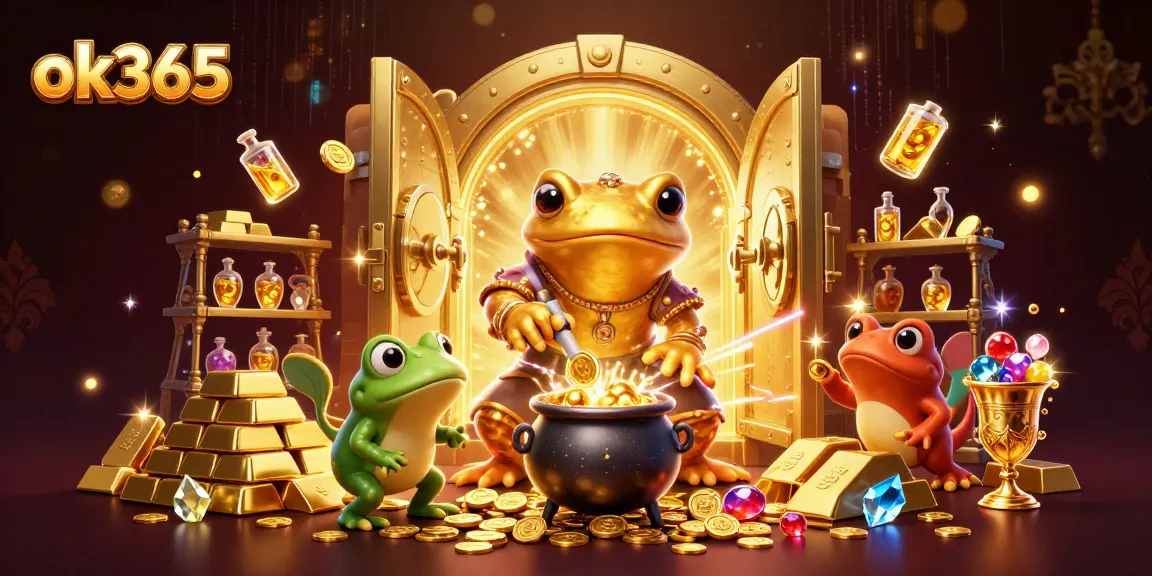 Experience the thrill of winning at ok365 with immersive casino adventures in this vibrant digital art.