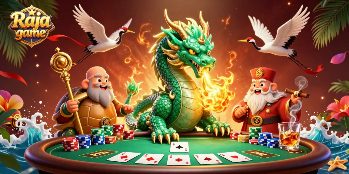 Engage in thrilling Raja game experiences with dynamic poker and vibrant visual elements.