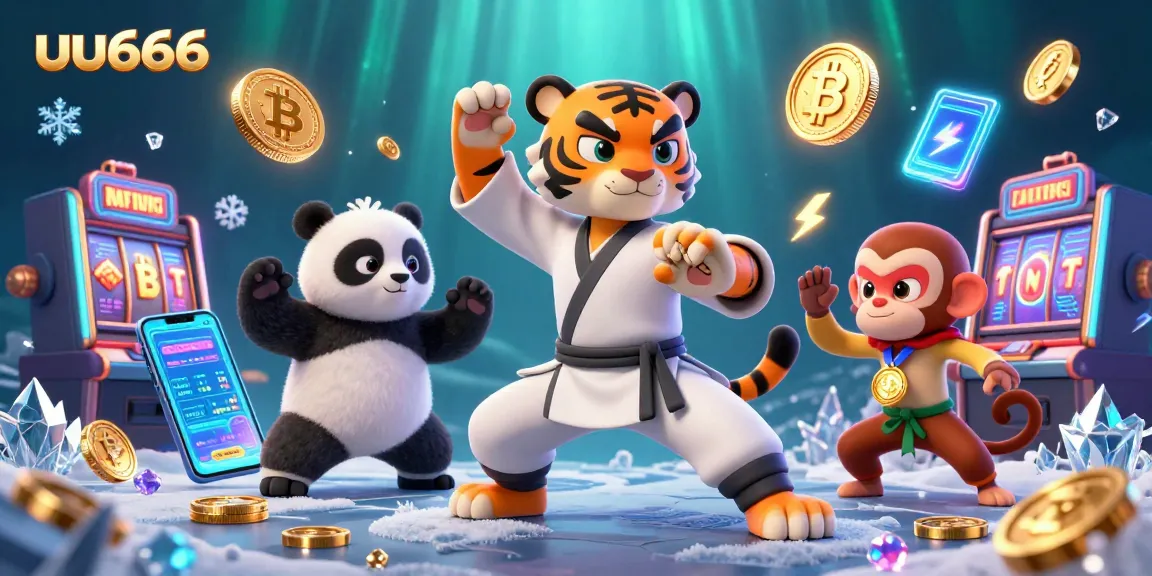 Engage with uu666 and activate winning strategies at this vibrant online casino illustration.