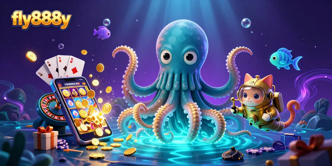 Experience thrilling gameplay and massive wins at fly888y with a vibrant, animated casino scene.