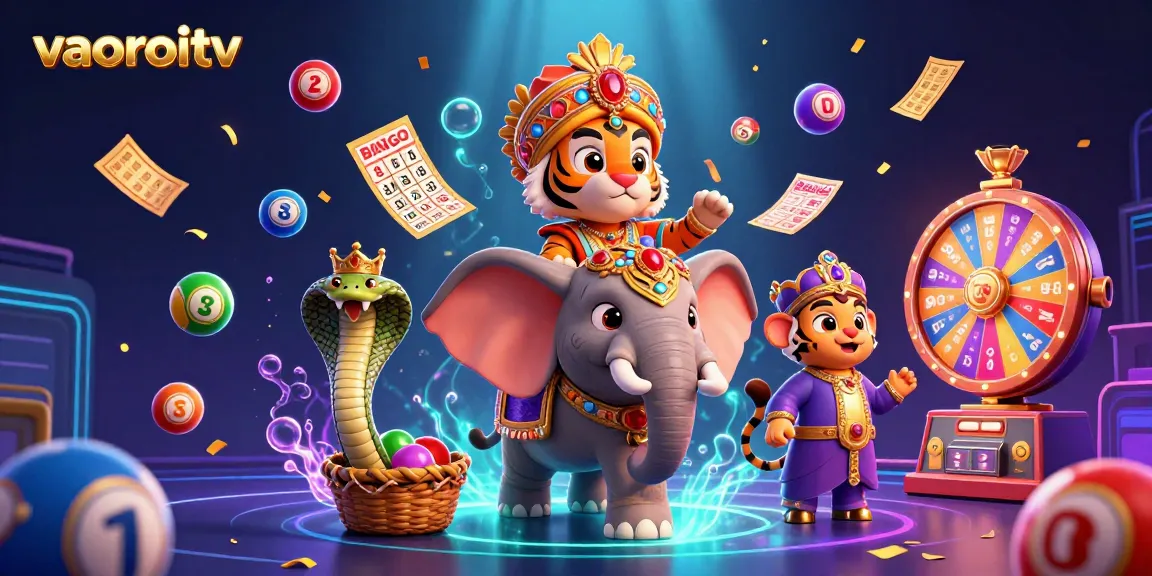Experience the thrill of gaming with vaoroitv's vibrant lottery scene featuring the maharaja tiger and more.
