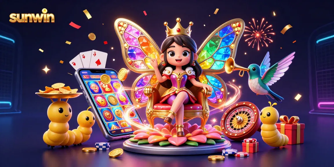 Experience high-speed slot action with sunwin's vibrant gaming scene featuring dynamic characters and colorful elements.