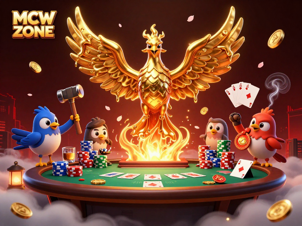 Engage with MCW ZONE and experience a vibrant online casino atmosphere full of dynamic poker and gold.