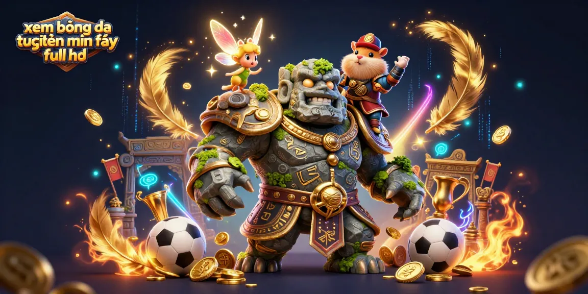 Experience xem bóng đá trực tuyến miễn phí full hd with a vibrant scene featuring characters and sports betting elements in an immersive setting.