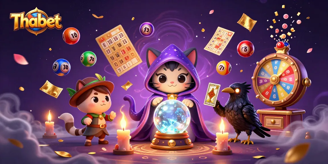 Engage with thriving slots and gaming excitement at Thabet with mystic cat and energetic elements.