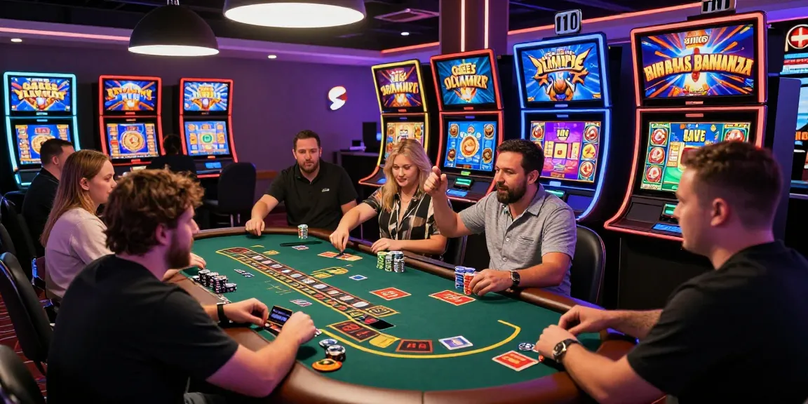 Exciting players engaging at online casinos that accept credit cards, showcasing vibrant gaming atmosphere and popular slot titles.