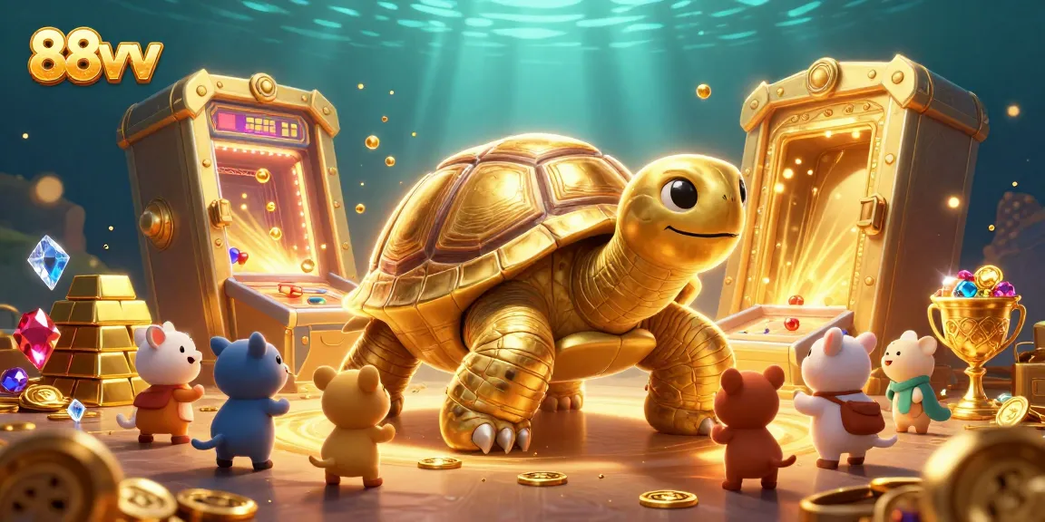 Join the excitement at 88vv with our vibrant 3D casino illustration showcasing thrilling gaming elements.